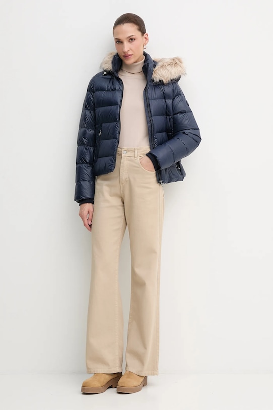 Пуховая куртка Tommy Hilfiger WW0WW47354 тёмно-синий NC25