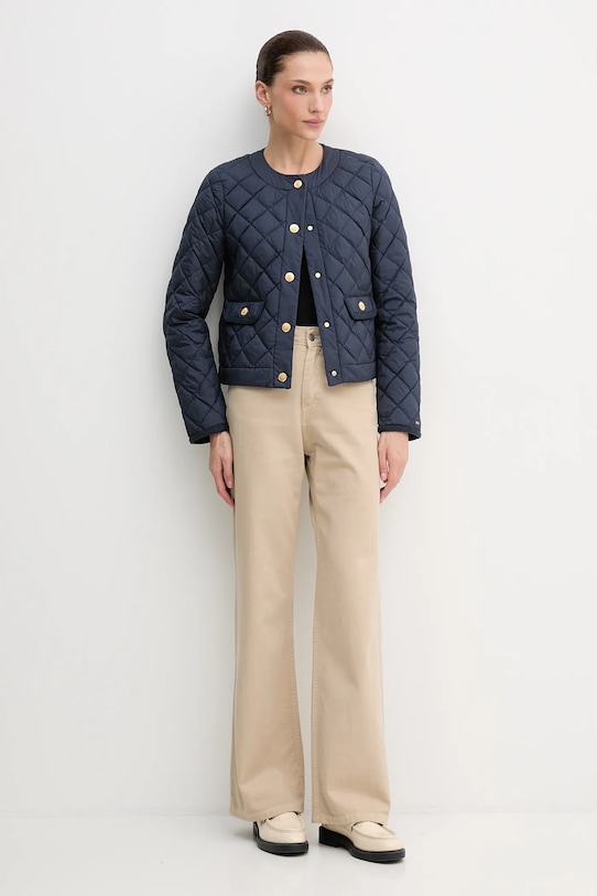 Пуховая куртка Tommy Hilfiger WW0WW47449 тёмно-синий AW25