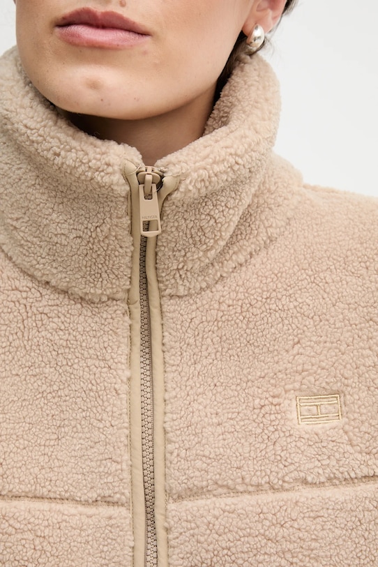 Fleecová mikina Tommy Hilfiger WW0WW48260