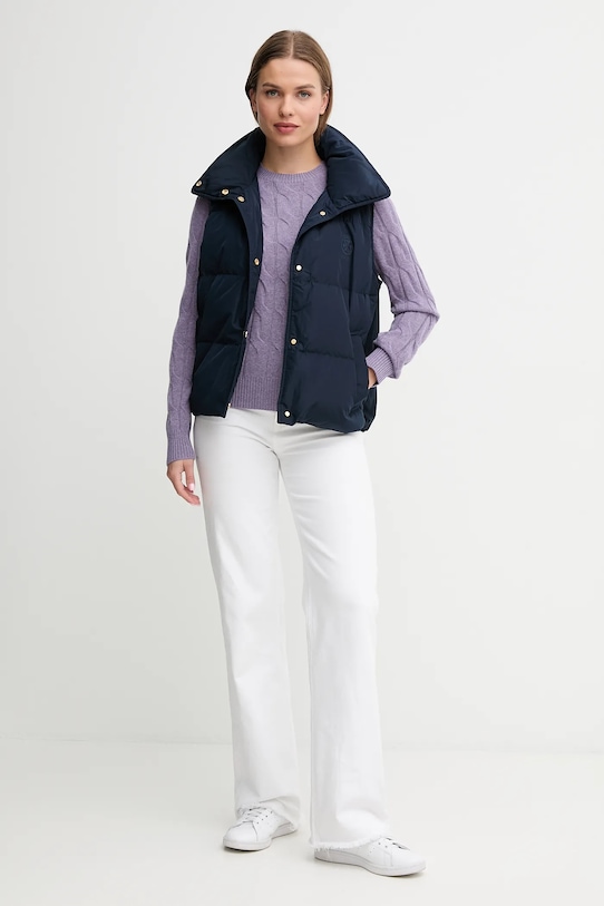 Пухова безрукавка Tommy Hilfiger WW0WW46545 темно-синій AW25