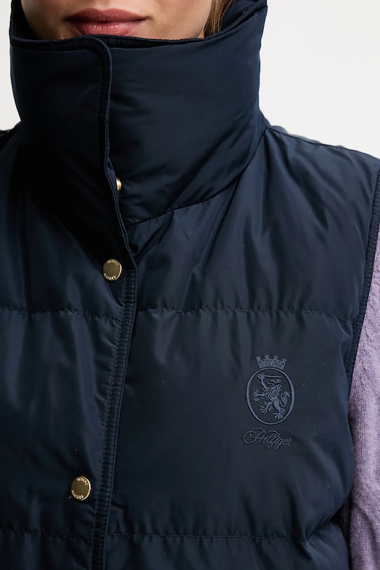Пухова безрукавка Tommy Hilfiger WW0WW46545 темно-синій