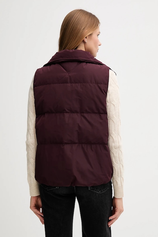 Oblečenie Páperová vesta Tommy Hilfiger WW0WW46545 burgundské