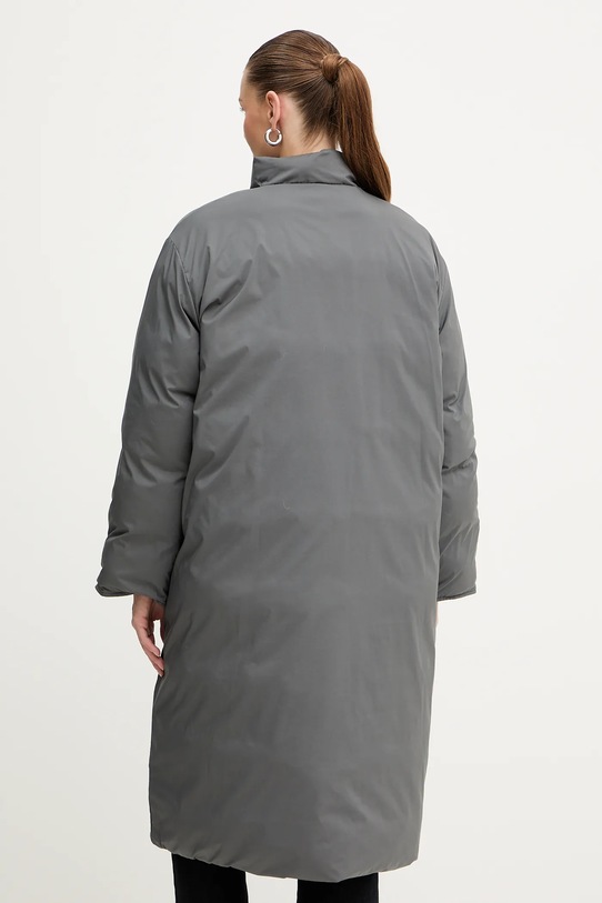 BOSS jachetă reversibilă cu amestec de lână 50546820 gri