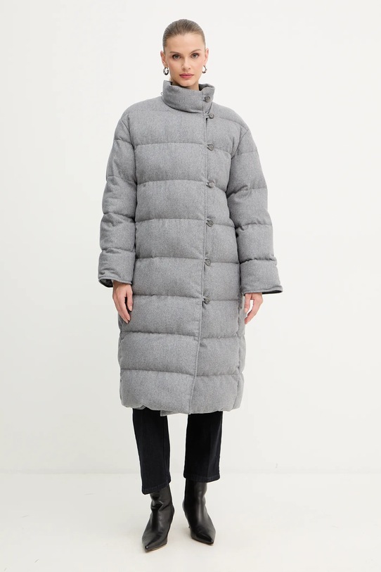 BOSS jachetă reversibilă cu amestec de lână 50546820