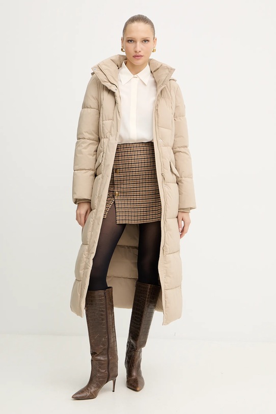 Куртка BOSS 50546844 бежевий AW25