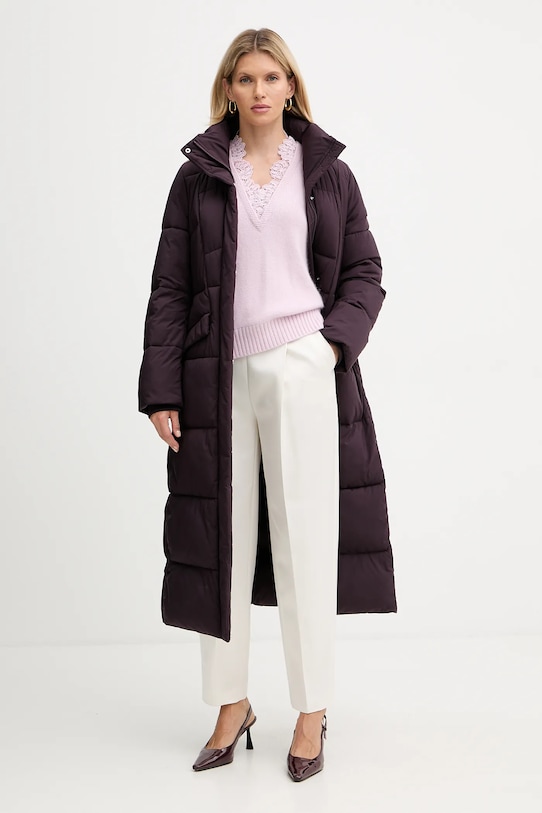 BOSS kurtka 50546844 fioletowy AW25