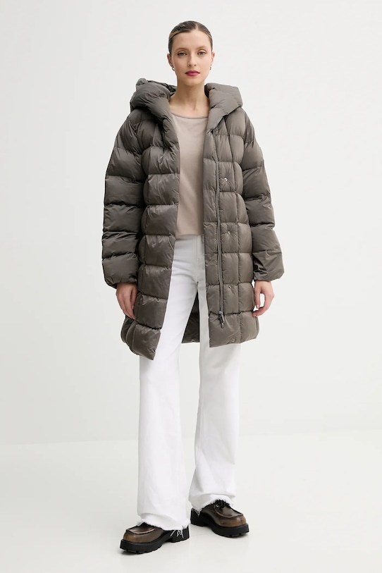 Calvin Klein kurtka LV044D541G brązowy AW25