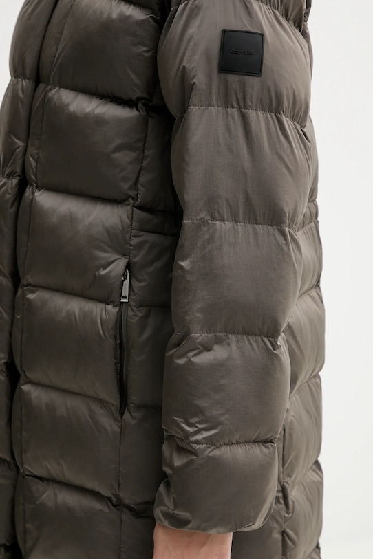 Calvin Klein kurtka LV044D541G brązowy