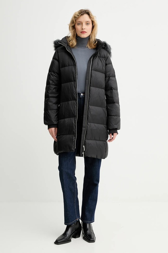 Пухова куртка Calvin Klein LV044D545G чорний NC25