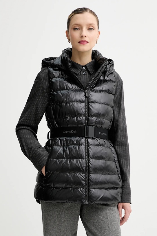 Calvin Klein bezrękawnik pozostałe czarny LV044D562G