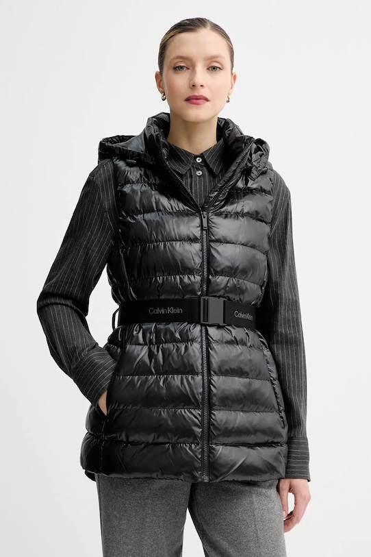 Calvin Klein vestă cu captuseala negru LV044D562G