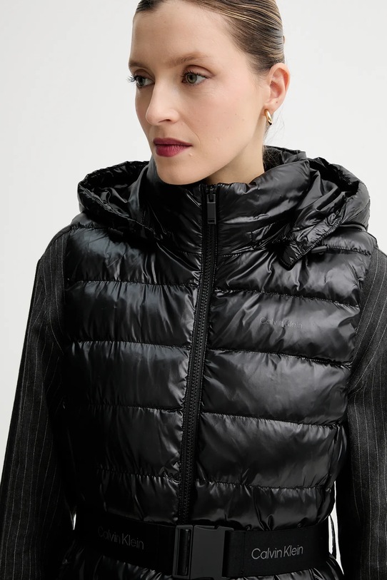 Calvin Klein vestă negru LV044D562G