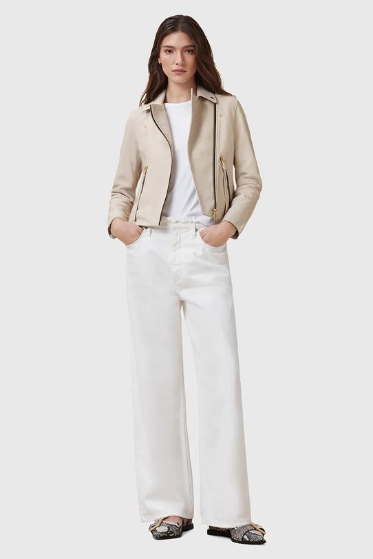 Δερμάτινo jacket AllSaints DALBY W087LB