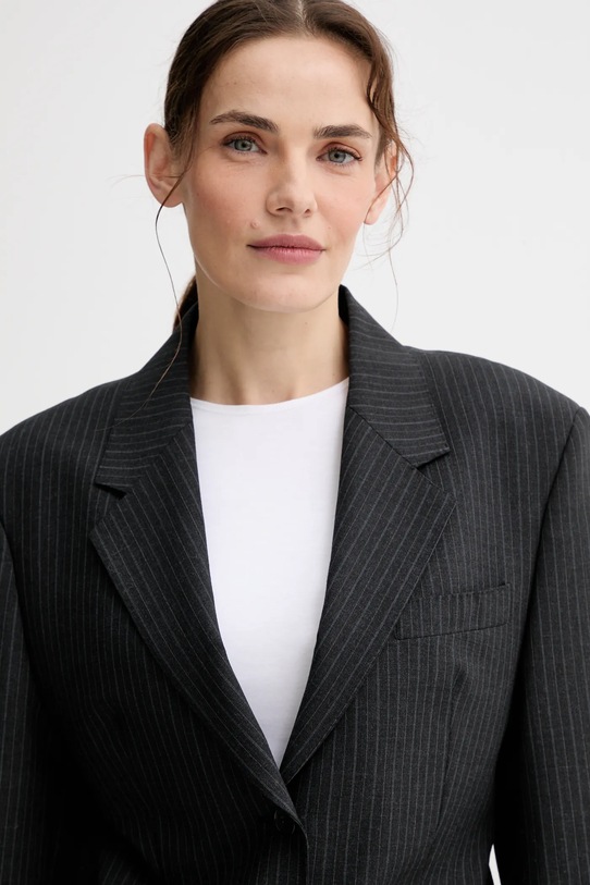 Пиджак с шерстью Filippa K серый 31766.FK