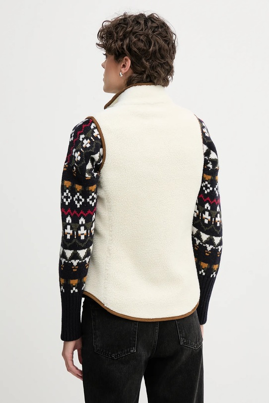 Odzież Barbour kamizelka polarowa BURFORD LFL0055 beżowy