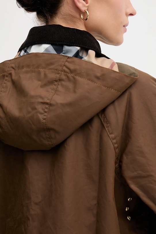 Barbour kurtka bawełniana MYRA LWX1489 brązowy