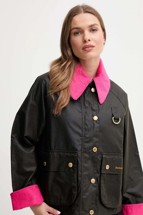 Barbour jachetă de bumbac Icons Spey verde LWX1515