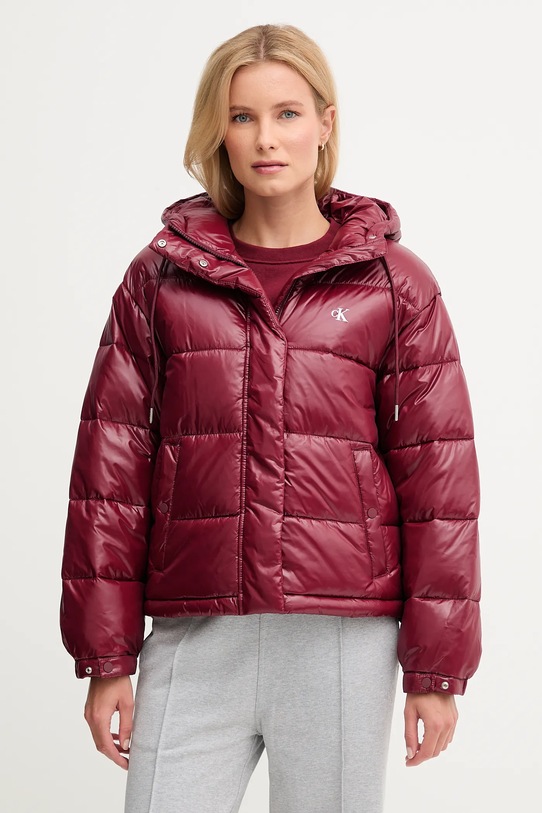 Calvin Klein Jeans kurtka pozostałe bordowy LV047D505G