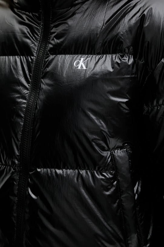 Пухова куртка Calvin Klein Jeans LV047D510G чорний