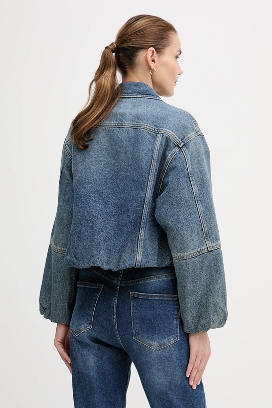 Odzież Calvin Klein Jeans kurtka jeansowa bawełniana LV047D725G niebieski