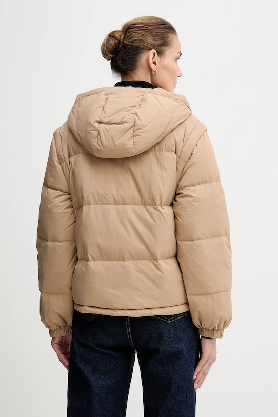 Odzież Calvin Klein Jeans bezrękawnik puchowy LV044D522G beżowy