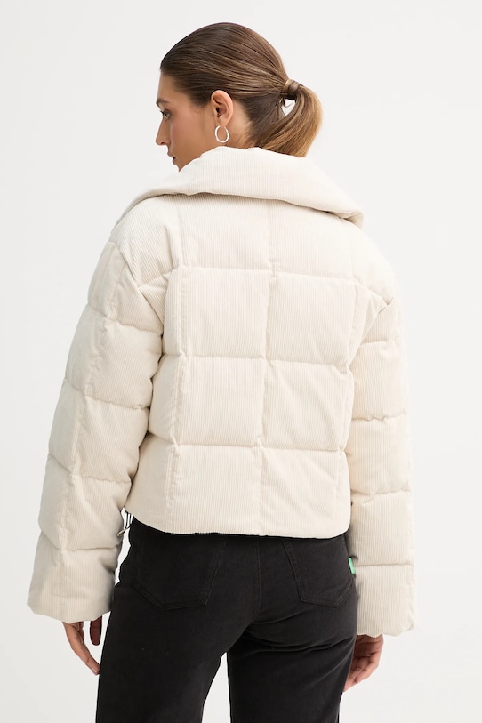 Odzież Calvin Klein Jeans kurtka sztruksowa puchowa LV044D527G beżowy