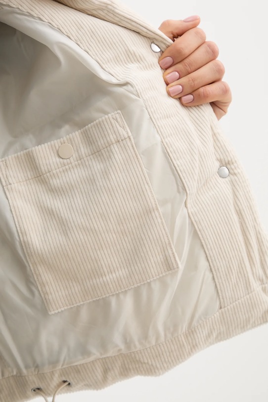 Manšestrová péřová bunda Calvin Klein Jeans LV044D527G