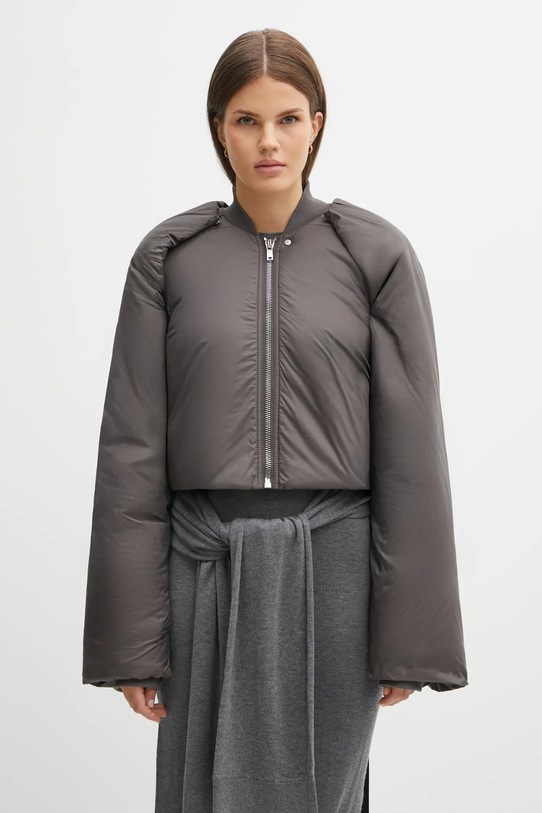 Bunda Rick Owens DRKSHDW Convertible hnedá DS02E7727.NP