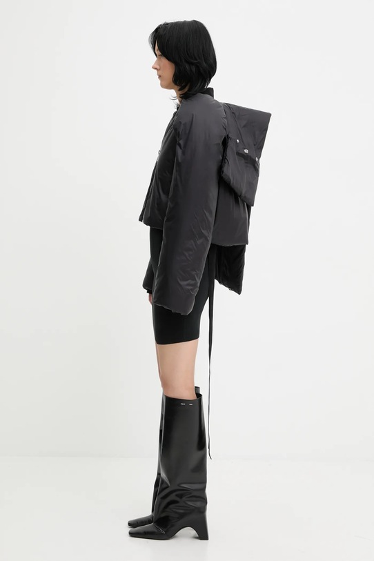 Rick Owens DRKSHDW kurtka Convertible DS02E7727.NP czarny AW25
