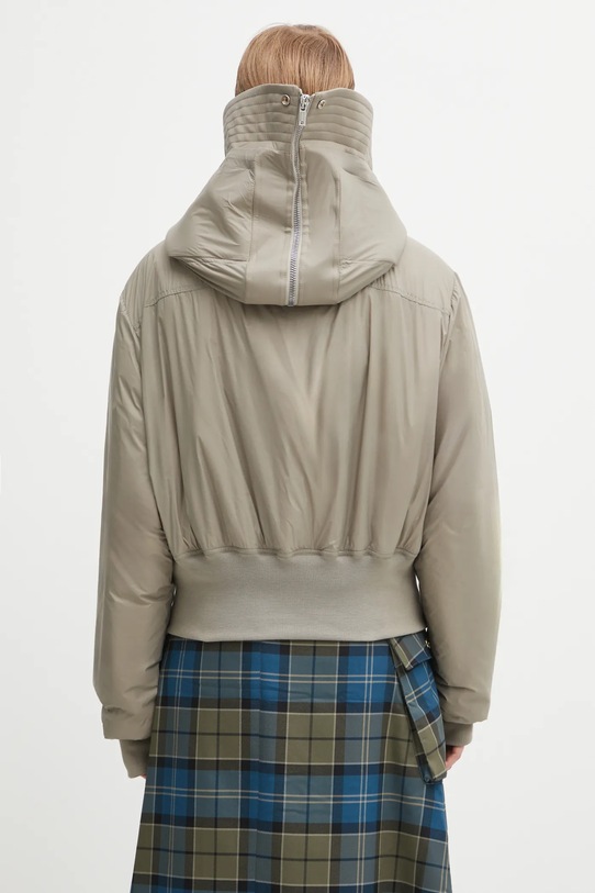 Rick Owens DRKSHDW kurtka Cropped Alice Parka beżowy DS02E7731.NP