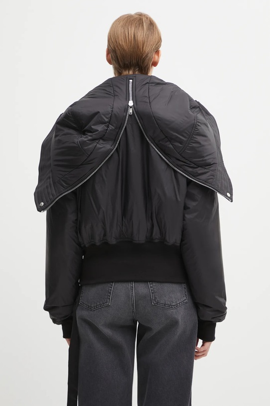 Odzież Rick Owens DRKSHDW kurtka Cropped Alice Parka DS02E7731.NP czarny