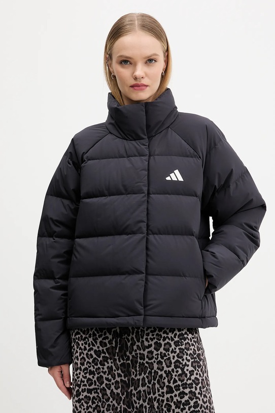 adidas kurtka puchowa Helionic bez kaptura czarny JN2087