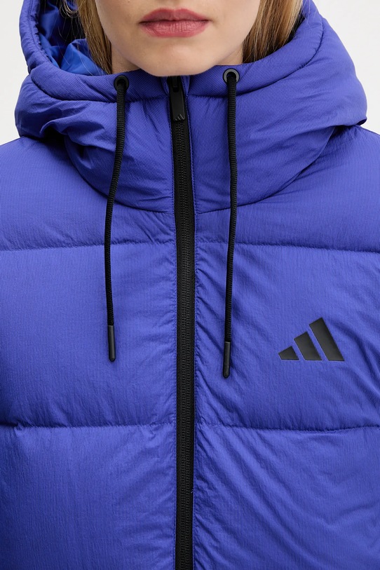 adidas kurtka puchowa Essentials Climawarm JW9109 fioletowy