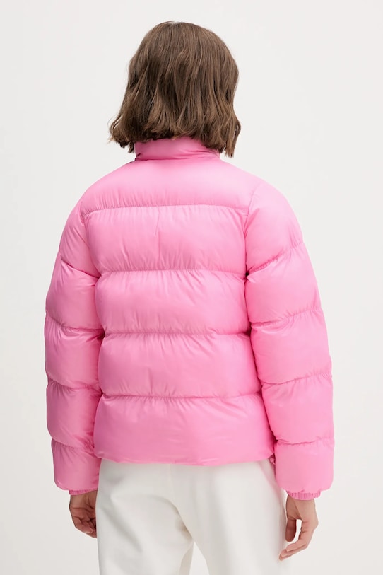 Ruházat adidas Originals rövid kabát Adicolor JX2946 rózsaszín