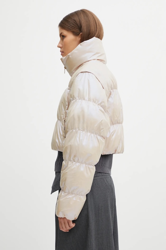 adidas Originals kurtka Ess Glossy JX2985 beżowy AW25