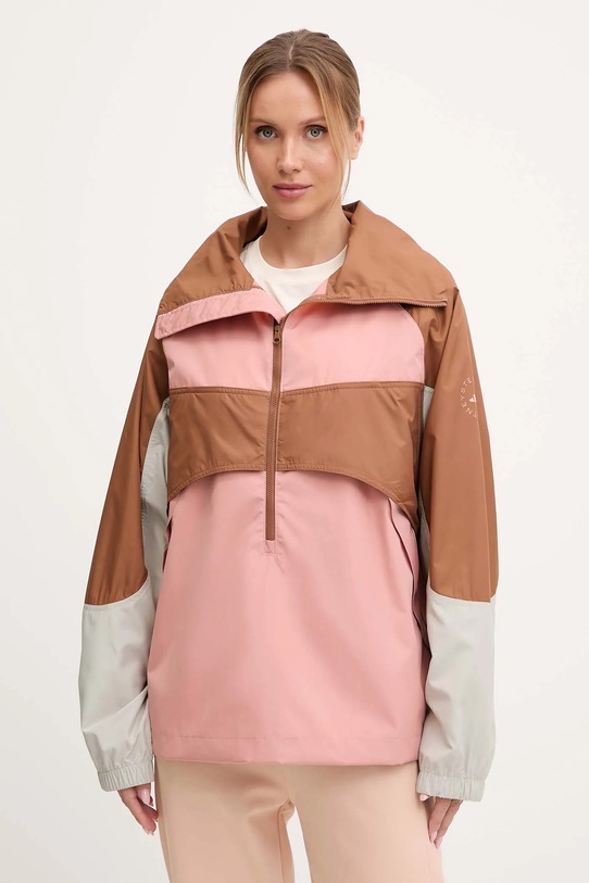Μπουφάν adidas by Stella McCartney άλλο ροζ JX4334