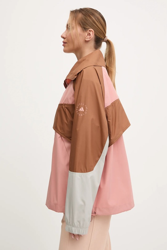 Μπουφάν adidas by Stella McCartney ροζ JX4334