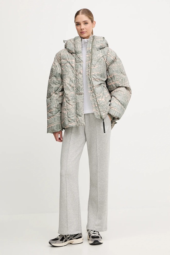 adidas by Stella McCartney kurtka JX6787 zielony AW25