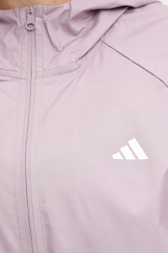 adidas Performance kabát futáshoz HYGLM JX7382 rózsaszín