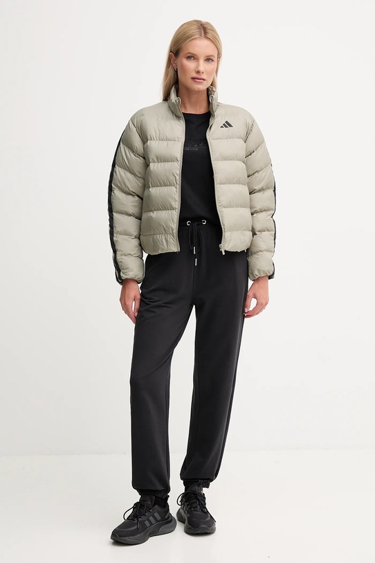adidas kurtka Essentials Climawarm JX7809 zielony AW25