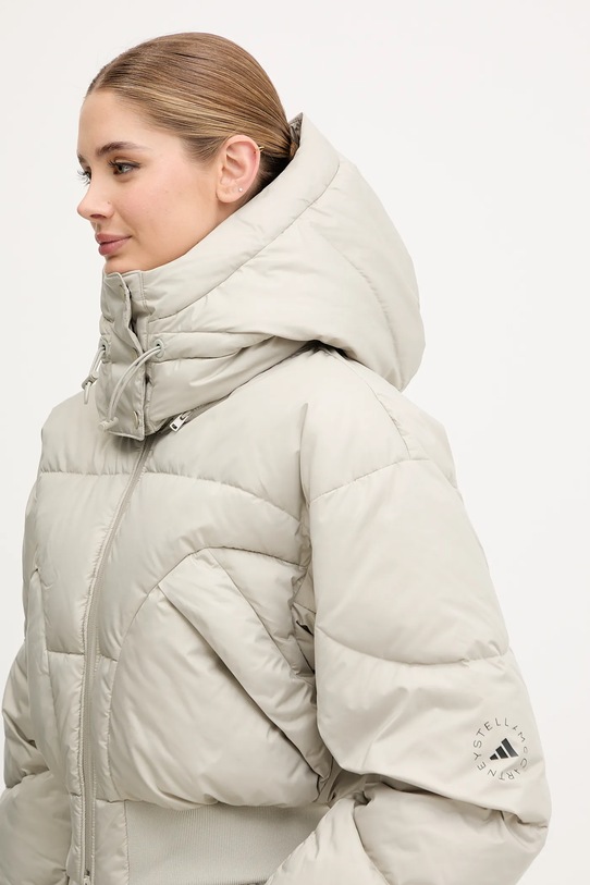adidas by Stella McCartney kurtka ASMC Crop KA0645 beżowy