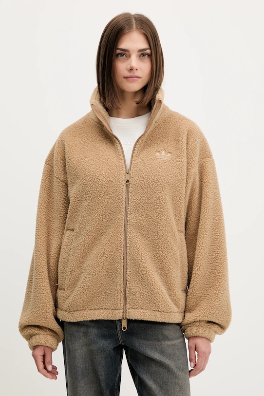 Μπλούζα adidas Originals Essentials χωρίς κουκούλα μπεζ JW2783