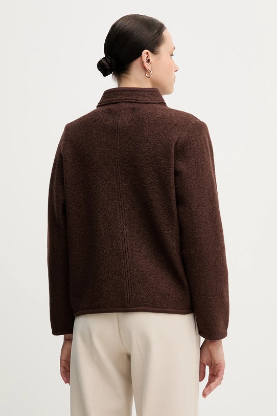 Odzież Hoss Intropia kurtka wełniana 5432678 brązowy