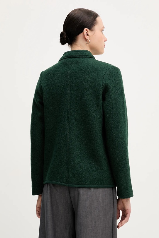 Odzież Hoss Intropia kurtka wełniana 5432678 zielony