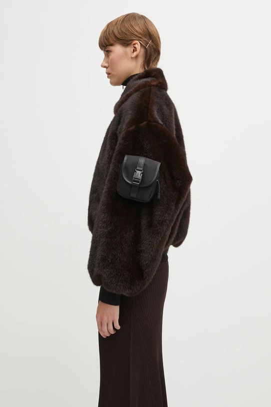 Coperni kurtka Faux Fur Bomber COPBL33F9015 brązowy AW25