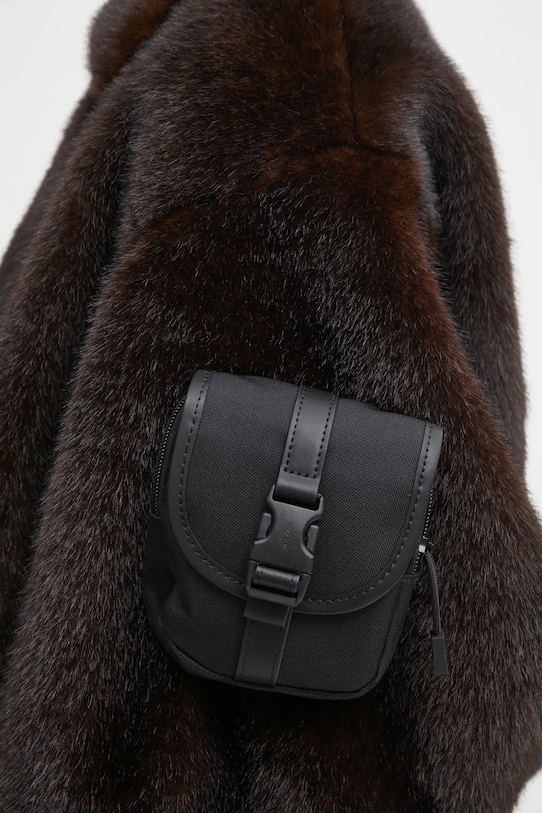 Coperni kurtka Faux Fur Bomber COPBL33F9015 brązowy