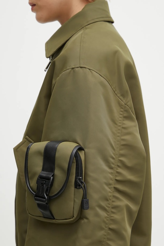 Coperni kurtka Bomber zielony COPBL32F3003