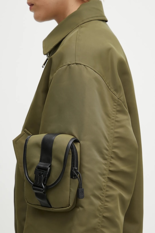 Coperni kurtka Bomber zielony COPBL32F3003