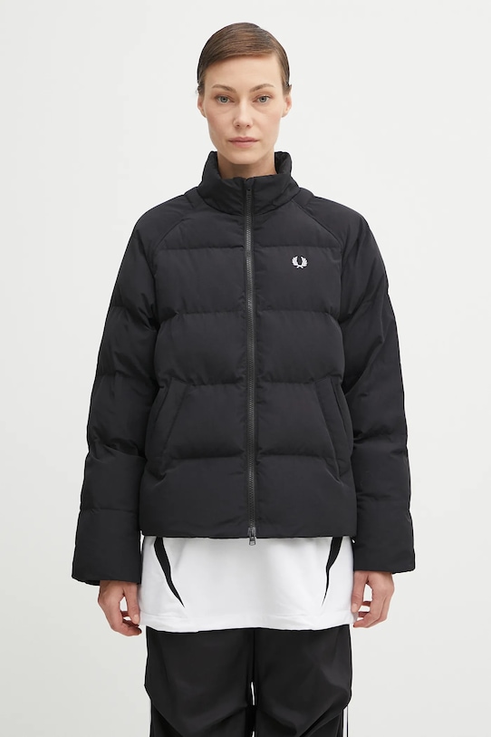 Fred Perry kurtka bez kaptura czarny J1118