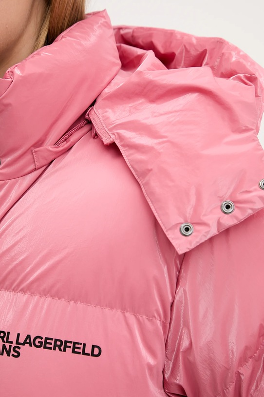 Μπουφάν Karl Lagerfeld Jeans A4W15020 ροζ